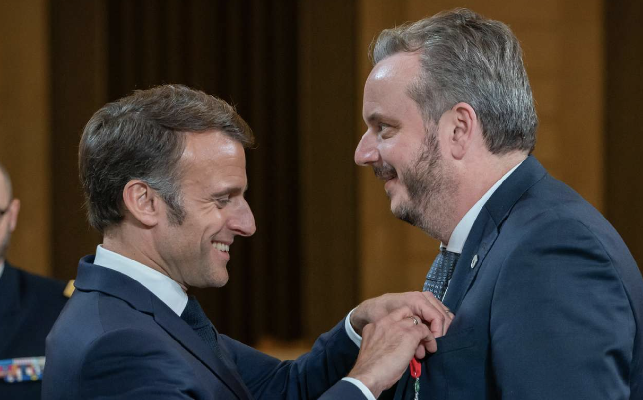 📺 Appointment of Michael Mack as a ‘Knight of the Legion of Honour’